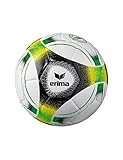 Langlebige PU-Oberfläche Erima Unisex – Erwachsene Hybrid Lite 350 Fußball, Green/schwarz/gelb, 5