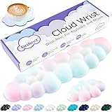 Imperméable et antidérapant :Confectionné en cuir vegan résistant à l’eau et à la transpiration, facile à nettoyer. La base antidérapante en silicone est non toxique, sans produits chimiques et sûre à utiliser. Elle assure une excellente adhérence pour maintenir fermement le repose-poignet clavier sur votre bureau. Ce repose-poignet en forme de nuage vous aide à vous détendre pendant vos études, votre travail ou vos sessions de jeu