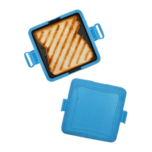 Sandwichera Grill,Tostador de Sándwiches - Electrodoméstico Eléctrico Portátil Para Desayunos Camping Playa Y Actividades Al Aire Libre