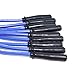 10.5mm Spark Plug Wire Set,9pcs High Performance Spark Plug Cables Compatible with SBC BBC HEI 350 383 454 Electronic