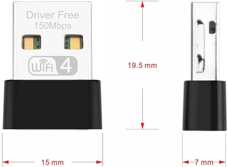 Adapter for PC 150Mbps 2.4GHz Network Card Receiver Windows