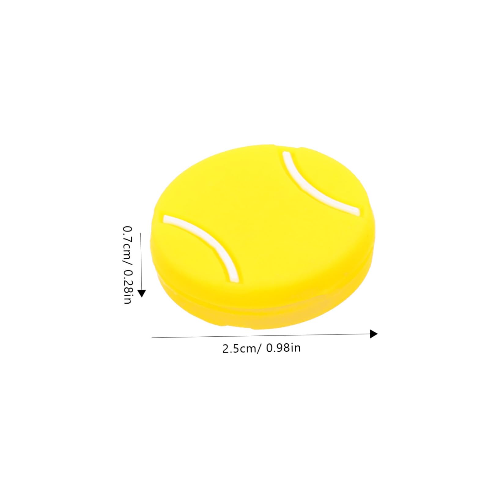 YARNOW 5Pcs Cartoon Silicone Tennis Racket Shock Absorbers Vibration Dampeners for Racket Tennis String Dampeners Durable and Lightweight Design