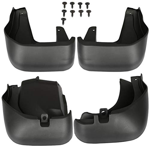 Image of ECCPP Front and Rear 4Pcs Splash Guard Mud Flap Set
