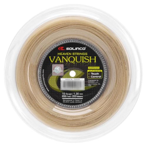 Solinco Saitenrolle Vanquish, Natur, 200 m, 0555020121000016