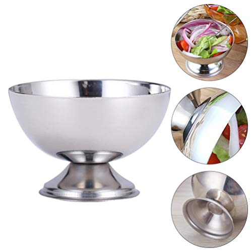 Hemoton Copos de sobremesa tigela para sorvete, copo de sundae, copo de mousse, aperitivos, pudins,