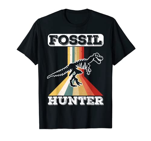 Paleontologia Fossili Digger Dinosauri Cacciatore Fossile Maglietta