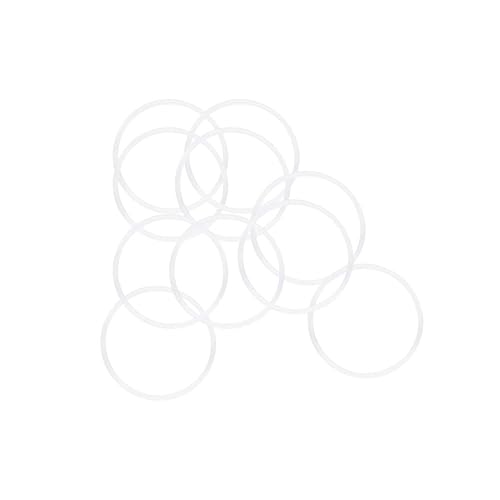 Miniatura 9 de uxcell Juntas tóricas de silicona, 1.181 in OD 1.063 in ID 0.059 in Ancho VMQ Junta de sello para válvulas de compresor reparación de tuberías,