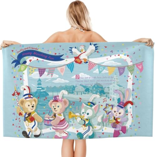 お値下げ⭐︎ダッフィー　タオルセット ダッフィー＆フレンズ バスタオル タオル 4人組 可愛い ギフト