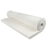 100% Natur-Latex Matratze,Kompression Und Keine Verformung, Wabenporenbelüftung, Weich Und...