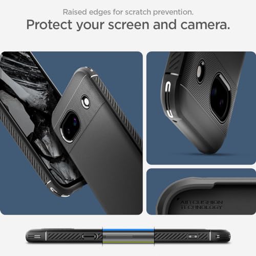 Spigen Rugged Armor Designed for Pixel 8a Case (2024) [Military-Grade Protection] - Matte Black by Spigen - Image 6