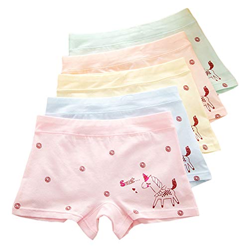 XPXGMT 5er Pack Kinder Mädchen Pantys Unterhose Hipster Mädchen Baumwolle...