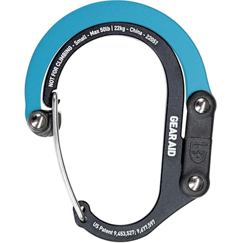 �������K�i GEAR AID �q�[���[�N���b�v HEROCLIP ���@�\ �J���r�i ��]���t�b�N S���t�b�N �o�b�N�n���K�[ �o�R �n�C�L���O �L�����v �o�b�N�p�b�N �X�[�c�P�[�X �K���[�W�����p �Ȃǂ� �J���[ �T�C�Y �o���G�[�V�������� (�u���[���u��