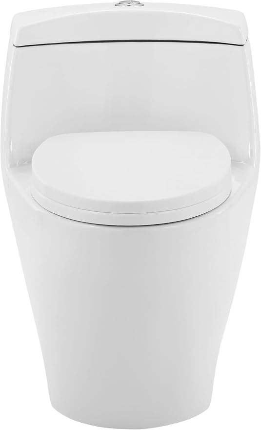 Inodoro monoblock elongado Swiss Madison Well Made Forever SM-1T203, doble descarga 1,1/1,6 galones por descarga miniatura 10