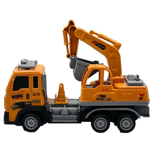 Uzaktan Kumandalı Şarjlı Full Fonksiyon Işıklı İnşaat Makineleri 27 Mhz 1:16 Ölçek (Kepçe)