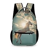 WECECE Mochila Caballo Bolsas De Escuela Para Niños Y Niñas Animal...