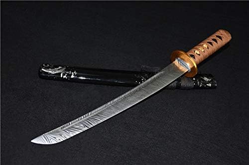 Unique Japanese Tanto Sword Wakizashi Samurai Katana Sharp High Manganese Steel Blade