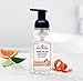 J.R. Watkins Foaming Hand Soap Pump with Dispenser, Moisturizing All Natural Hand Soap Foam, Alcohol-Free, Cruelty-Free, USA Made, Use as Kitchen or Bathroom Soap, Grapefruit, 9 fl oz, 6 Pack