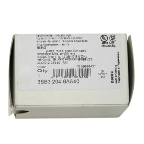 3SB3204-6AA40 résout les pannes de commande bouton scellé d'origine