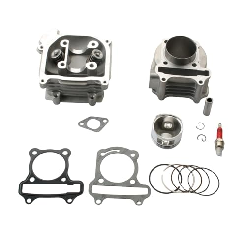 Kit de culasse 52mm 105cm³ haute compression pour moteur 50cm³ 4T