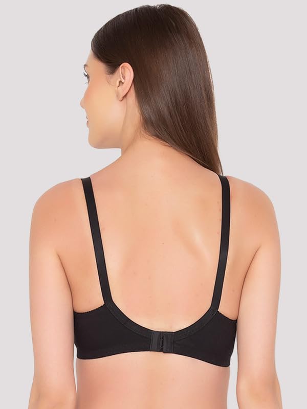 Image of Groversons Paris Beauty Women's Cotton, Full Coverage, Non-Padded, Non-Wired Bra (BR001)