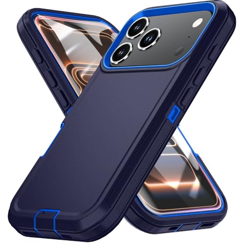 ihoe 17 16 Pro Max 17 Air 16E 13 12 Mini 14 15 Plus 11用耐衝撃アーマー電話ケースハードPC+TP
