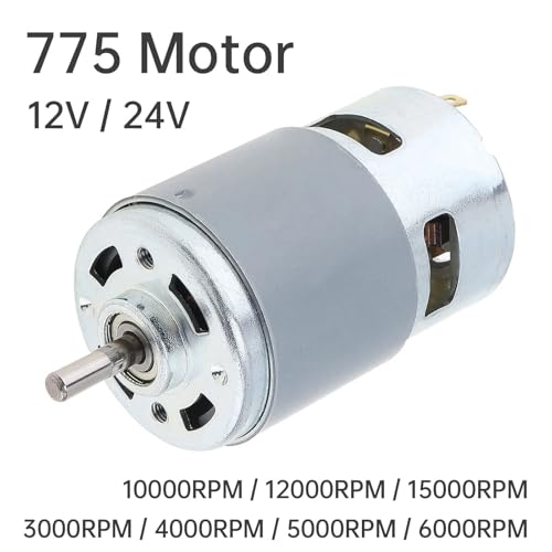 Moteur à courant continu 775 pour projets robotiques DIY - 5