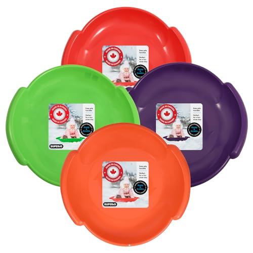 Superio Round Snow Saucer Sleds- 24