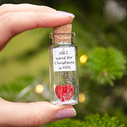 Unique Heart in a Bottle Keepsake - Romantic Christmas Gift for Your Boyfriend or Girlfriend Anniversary - Image 6