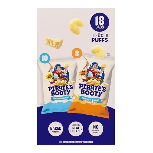 Pirate's Booty Snack Bags Variety Pack product image
