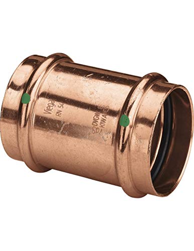 Preisvergleich Produktbild Viega Profipress Schiebemuffe 2415.3 Kupfer, SC-Contur 18 mm, 461263