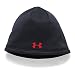 Under Armour Men's ColdGear Reactor Elements Beanie, Black (002)/Red, One Size
