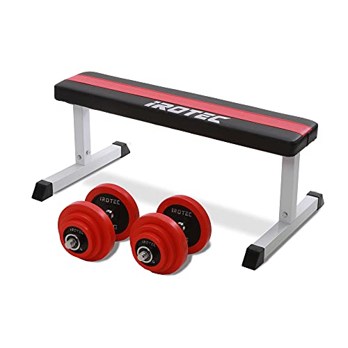 ダンベル■アイロテック　ＩＲＯＴＥＣ■ダンベル■計４０Kg■スチールダンベル Amazon | IROTEC （アイロテック） アイアン ダンベル 40KG