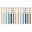 Gold clip-18 pcs
