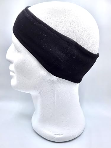 CINTA DE ALGODON FONOLIFE DEPORTIVA PARA EL IMPLANTE COCHLEAR BTE/RONDO/KANSO (L, NEGRO)