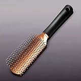 Leenchiry Rectangle Hair Brush Wet Hair Brush Detangler Brush for Blow Drying Anti-Static Nylon Bris
