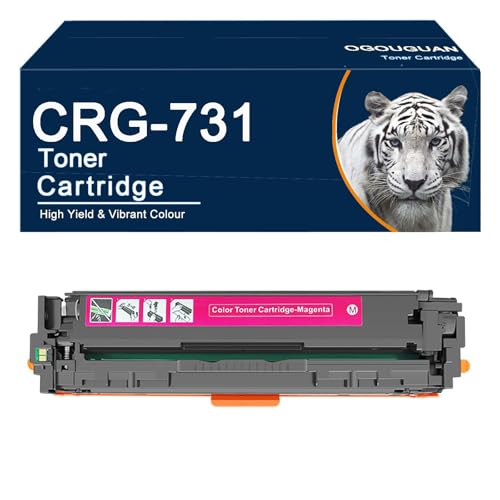 CGR-731 CGR731 Cartucho de tóner compatible con chip para Canon i-SENSYS LBP7100Cn LBP7110Cw MF623Cn MF628Cw MF8230Cn MF8280Cw (Magenta:1800 páginas)