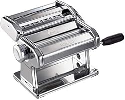 Marcato Classic Atlas AT-150-CLS Macchina per la Pasta in Casa - lasagne (larghezza 150 mm), fettuccine (6 mm) e...