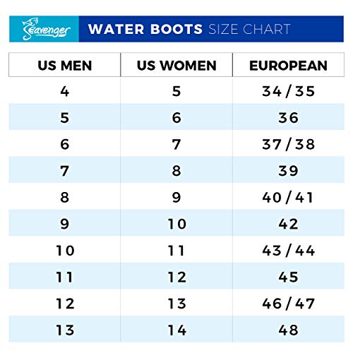 image for Seavenger Atlantis Aqua Shoes | Slip On Dive Booties for Snorkeling, S