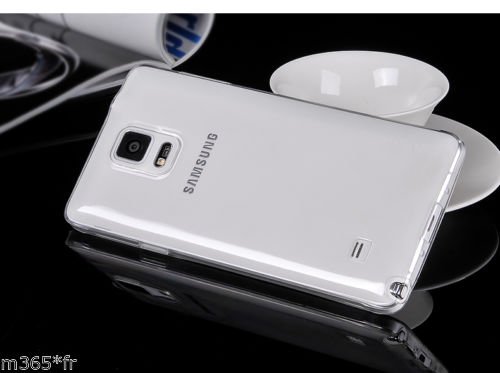 Carcasa transparente blanda para Samsung Note4