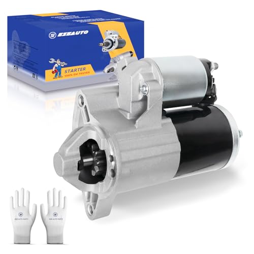 Image of Ezexpreze 17948 New Starter Motor Replacement for 2009-2020 Dodge Durango Ram 1500 2500 3500 4000 Jeep Commander Grand Cherokee 5.7 V8 Engine OE#: 56044736AB 56044736AC R6044736AC M0T20972 M0T23271