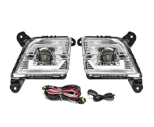 Feux antibrouillard LED pour rouler sous la pluie en Silverado 2019 2020 DRL