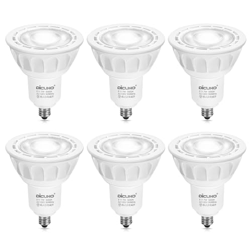 DiCUNO E11 LEDd X|bgCg Ή 7W 75W`nQd F 5000K 750lm LEDX|bgCg Lp Px AC100V PSEF؍ς zCg 6