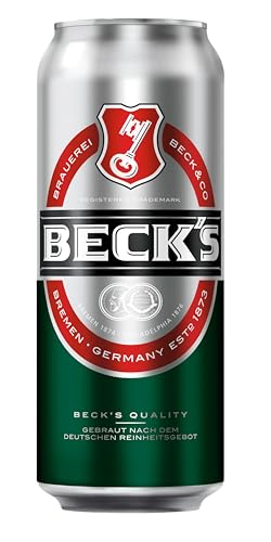 BECK'S Pils Dosenbier, 5+1 gratis Dosen-Set, EINWEG (5+1 x 0.5 l), Pils Bier
