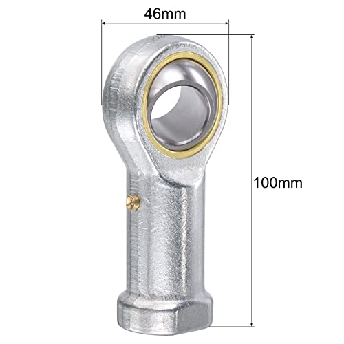 Joint rotule 20mm PHS20 embout femelle haute précision taraudage M20x1.5 - 2