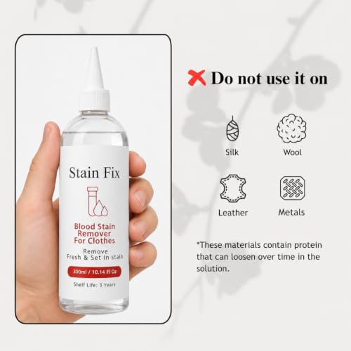 Stain Fix Blood Stain Remover for Clothes (10.14oz)