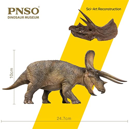 Figura de acción Triceratops Doyle 1:35 Dinosaur Museums miniatura 3