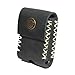JingRongDa Handmade Leather Lighter Case for Men with Belt Clip | Heavy Duty Saddle-Stitched for Zippo Cover | Navy Blue Genuine Cowhide Holder (Fits 2.3