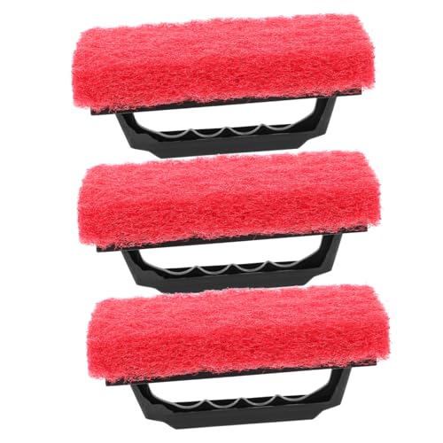 POPETPOP 3 piezas Cepillo Removedor de Tinta para Serigrafía Accesorios Duraderos de PP y Esponja para Limpieza Eficaz Impresión Textil y Gráfica Resistente y Compacto