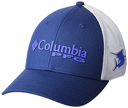 Image of Columbia Unisex Adult PFG Logo Mesh Ball Cap