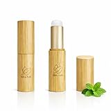 FloraVigo Lot de 2 pierres de menthol - Le menthol rafraîchissant et rafraîchissant soulage les migraines, il peut être appliqué sur le front et le cou pour un massage apaisant au menthol - Chaque